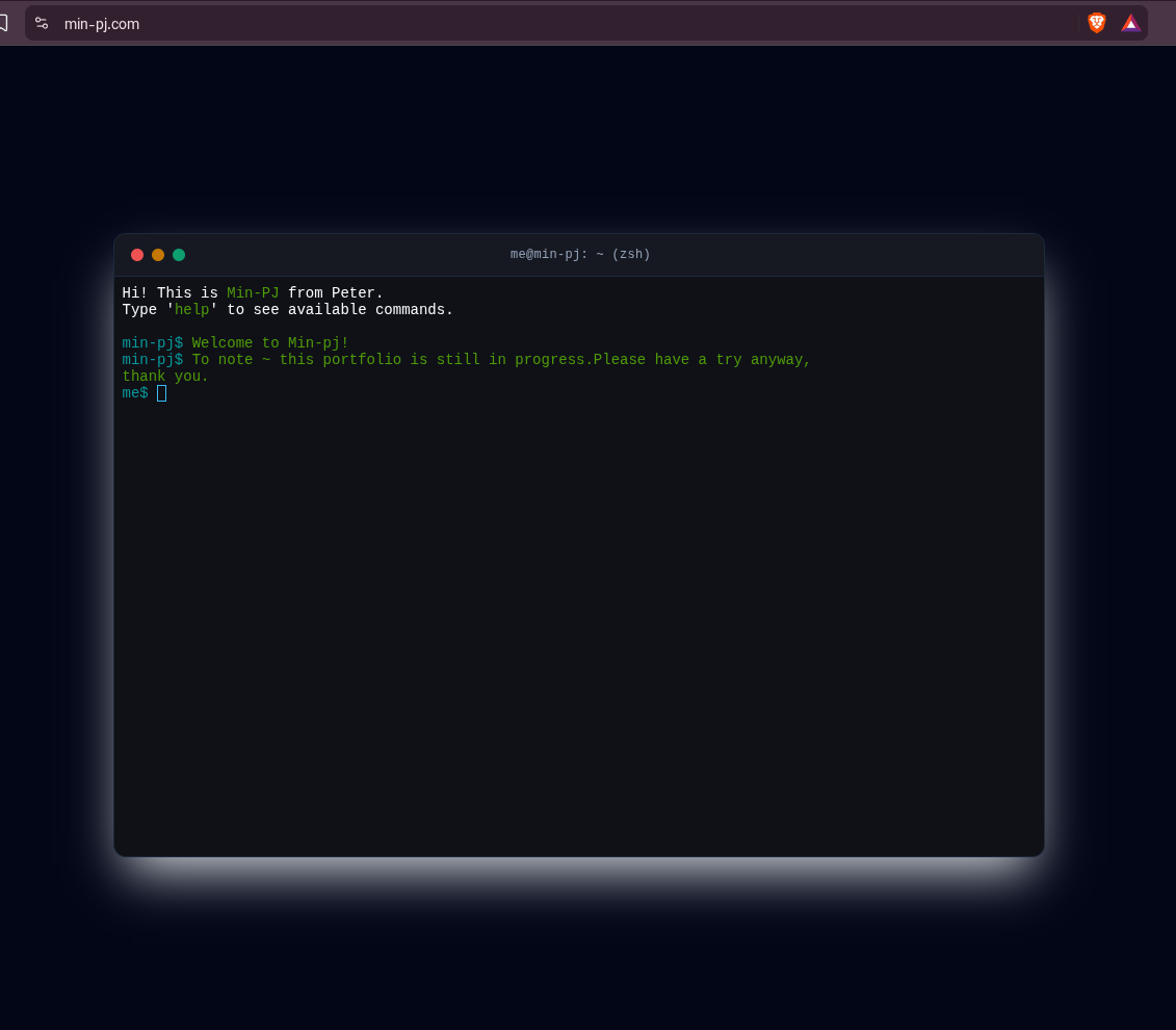 Min Project (Portfolio)